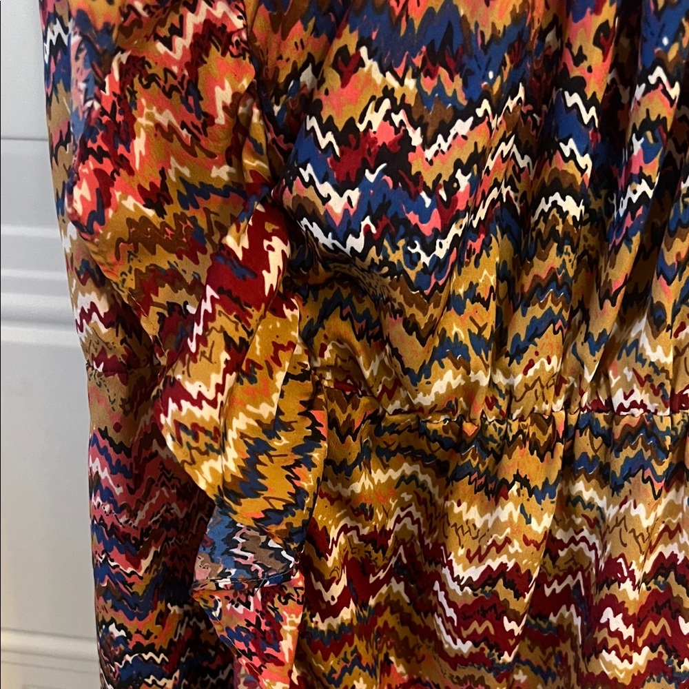 Deb Ruffle Sleeve Multicolor Dress - Picture 3 of 6